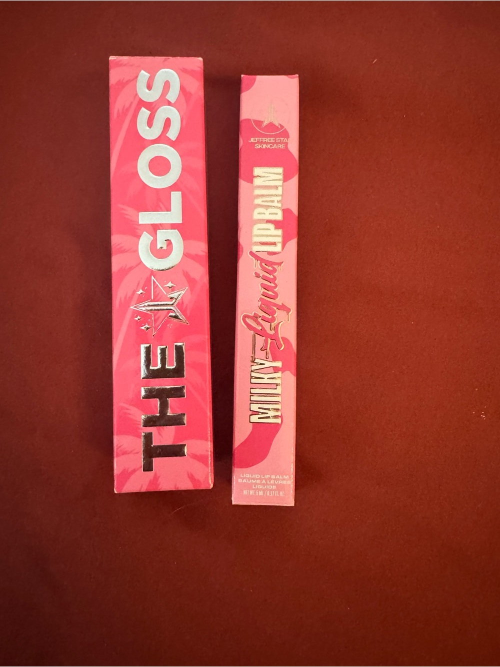 PINK Victoria's Secret Pink and White Body Oil / Moisturizer Packaging